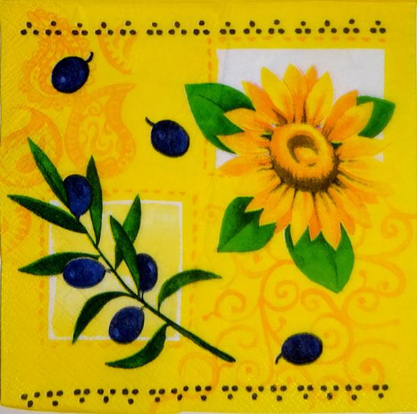 096 Sunflowers - 3-ply